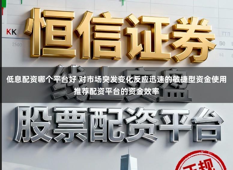 低息配资哪个平台好 对市场突发变化反应迅速的敏捷型资金使用推荐配资平台的资金效率